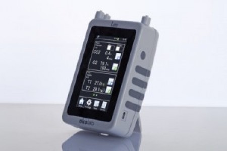 Máy đo nồng độ khí, nhiệt độ, độ ẩm chuyên dùng cho phòng lab IVF